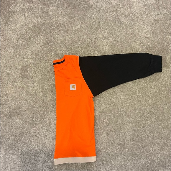 Reworked Carhartt Sweater , Women’s size XS Carhartt sweater. Upcycled/Handmade - Picture 1 of 4